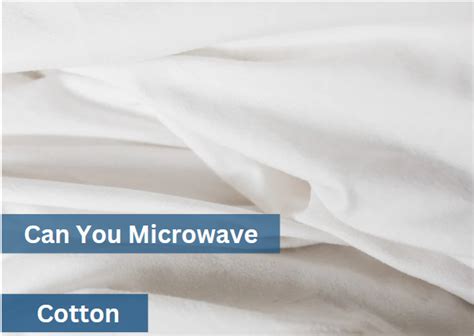 microwavable cotton fabric